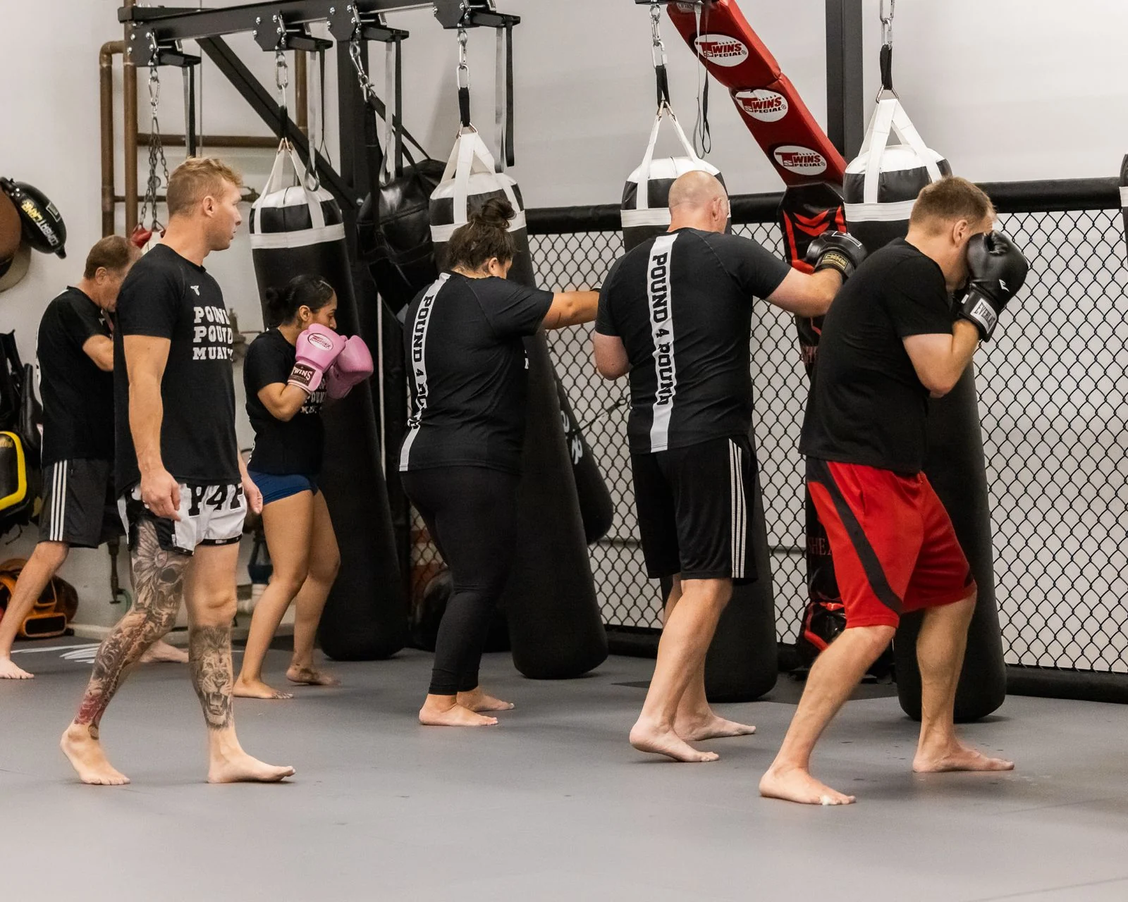 Heavy bag muay thai class littleton